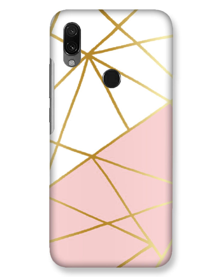Pink & Gold | Xiaomi Redmi 7 Phone Case