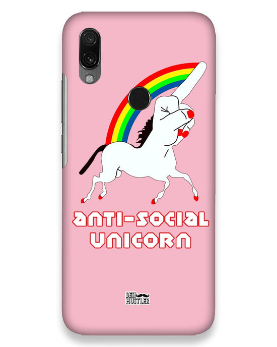 ANTI-SOCIAL UNICORN  |  xiaomi redme y3 Phone Case