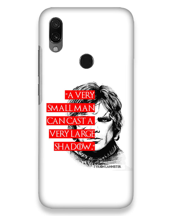 Small man can cast a Large shadow | Xiaomi Redmi Y3 Phone Case