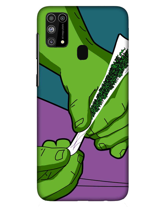 The Incredible Green | Samsung Galaxy M31 Phone Case