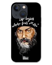 Life begins - OSHO    |  iphone 13  phone Case