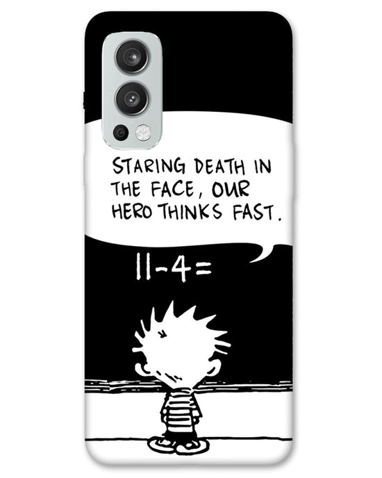 Our Hero Thinks Fast | OnePlus Nord 2 Phone Case