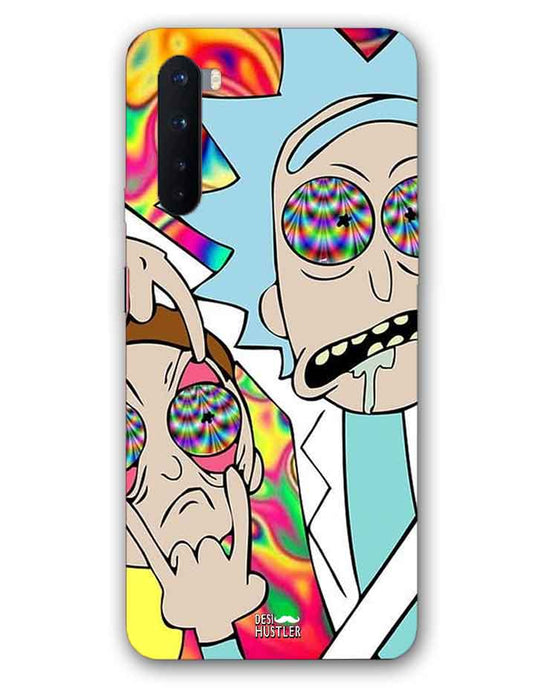 Rick and Morty psychedelic fanart |  OnePlus Nord  Phone Case