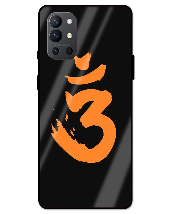 SAFFRON AUM THE UN-STRUCK SOUND  |  one plus 9R glass cover phone Case