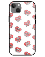 Self love  |  iphone 13 glass cover Phone Case