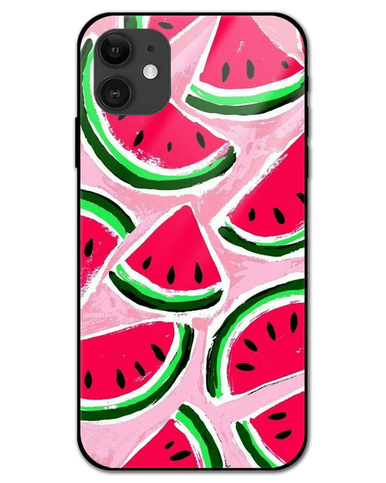 Summer Melon | Iphone 12 glass Phone Case