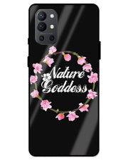 Nature goddess  | one plus 9R glass cover Phone Cas