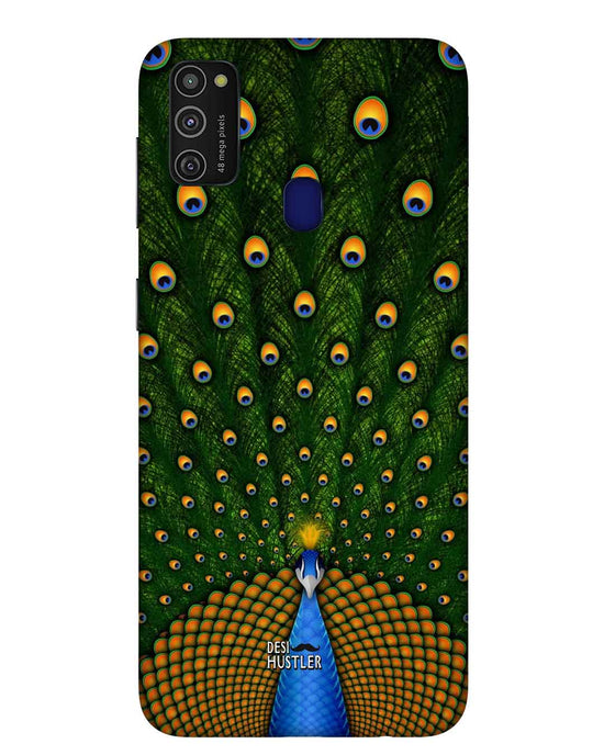 peacock |  samsung m 21 Phone Case